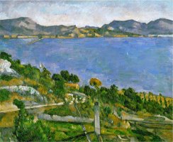 L Estaque on The Gulf of Marseille Circa 1878 1879 by Paul Cezanne