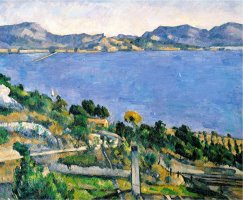 L Estaque View of The Bay of Marseilles Circa 1878 79 by Paul Cezanne