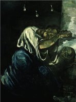 La Madelaine Ou La Douleur Mary Magdalene Or Sadness C 1868 69 by Paul Cezanne