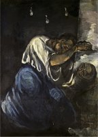 La Madeleine Ou La Douleur by Paul Cezanne
