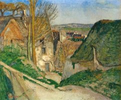 La Maison Du Pendu by Paul Cezanne