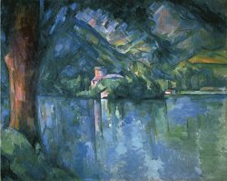 Lake Annecy by Paul Cezanne