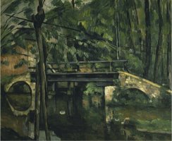 Le Pont De Maincy by Paul Cezanne