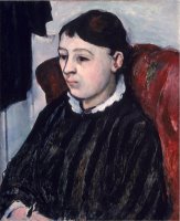 Madame Cezanne C 1883 85 by Paul Cezanne