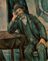 Man Smoking a Pipe 1890 92 by Paul Cezanne