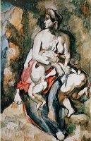 Medea 1880 by Paul Cezanne