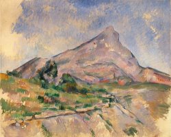Mont Sainte Victoire 1897 98 by Paul Cezanne