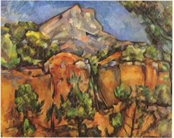 Mont Sainte Victoire by Paul Cezanne