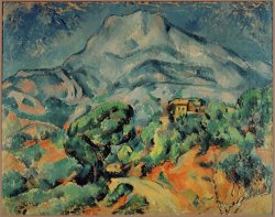 Montagne Sainte Victoire View From The South West by Paul Cezanne