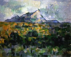 Mount Sainte Victoire 1906 by Paul Cezanne