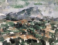 Mountain Sainte Victoire by Paul Cezanne