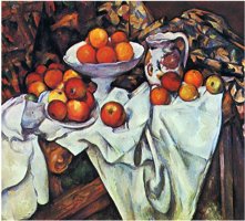 Pommes Et Oranges by Paul Cezanne