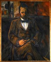 Portrait of Ambroise Vollard The Art Dealer Painted 1899 by Paul Cezanne