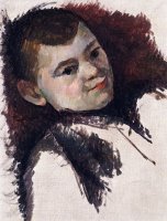 Portrait of Paul Cezanne Son of The Artist by Paul Cezanne