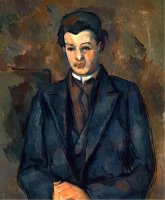 Portrait of The Painter Alfred Hauge 1899 by Paul Cezanne