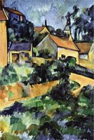 Road Curve in Montgerout by Paul Cezanne