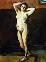 Standing Nude by Paul Cezanne