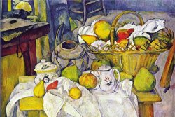 Still Life with Fruit Basket by Paul Cezanne