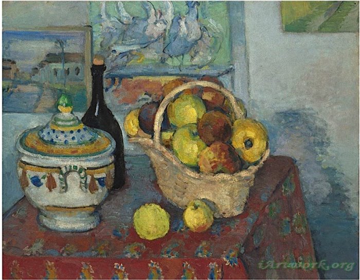 Paul Cezanne Still Life With Soup Toureen C 1877 Painting - Iartwork.org