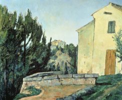 The Abandoned House at Tholonet by Paul Cezanne