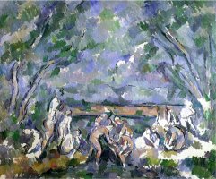 The Bathers 1902 06 by Paul Cezanne