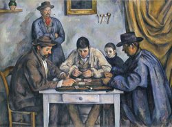 The Card Players 1890 1892 by Paul Cezanne