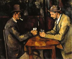 The Card Players C 1890 by Paul Cezanne