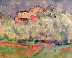 The House at Bellevue 1888 92 by Paul Cezanne
