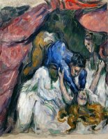 The Strangled Woman 1870 1872 by Paul Cezanne