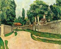 The Village Street by Paul Cezanne