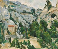 Viaduct at l'Estaque by Paul Cezanne
