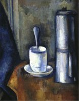 Woman with a Coffee Pot C 1890 95 Detail by Paul Cezanne