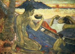 A Canoe by Paul Gauguin