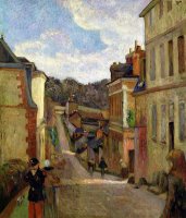 A Suburban Street by Paul Gauguin