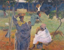 Among The Mangoes at Martinique by Paul Gauguin