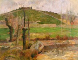 Landscape Near Pont Aven by Paul Gauguin