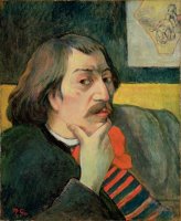 Self portrait by Paul Gauguin
