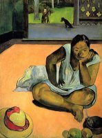 Sulky, Or Silence by Paul Gauguin