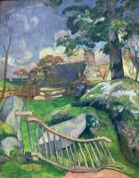 The Pig Keeper by Paul Gauguin