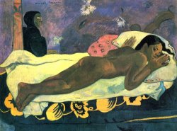 The Spirit of The Dead Keeps Watch by Paul Gauguin