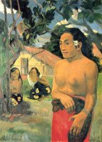 Where Are You Going by Paul Gauguin