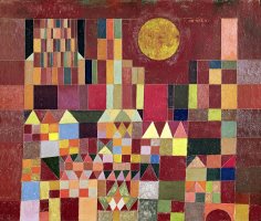 Castle And Sun by Paul Klee