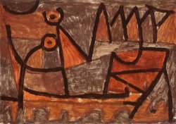 Dark Voyage by Paul Klee