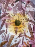 Eclipse of The Sun Sonnenfinsternis by Paul Klee