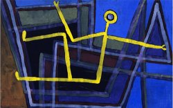 Framed Im Gebalk by Paul Klee