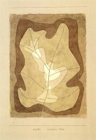 Illuminated Leaf C 1929 by Paul Klee