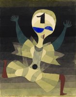 Runner at The Goal (laufer Am Ziel) by Paul Klee