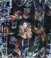 Still Life with Thistle Bloom 1919 by Paul Klee