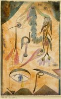 Trauerblumen 1917 by Paul Klee