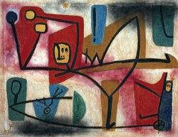 Uebermut (arrogance) by Paul Klee